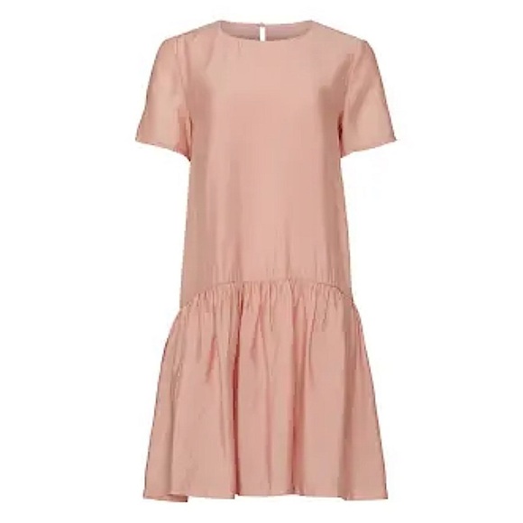 Samsoe Samsoe Millie Short Sleeve Dress in Misty Rose Size Medium - Picture 4 of 16